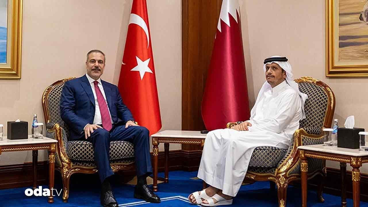 disisleri bakani fidan dohada katarli mevkidasi al sani ile bir araya geldi hKSiAOfY