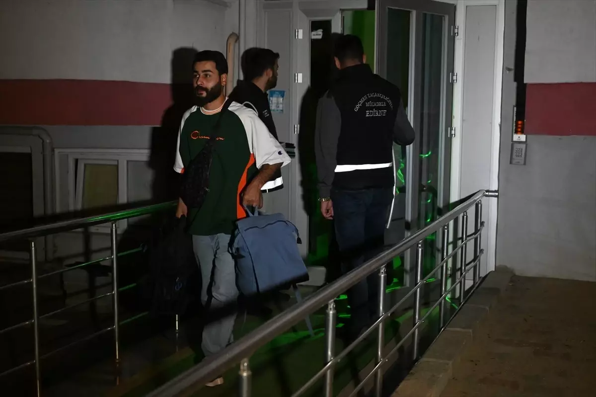 edirnede 31 duzensiz gocmen yakalandi GFbElNJz