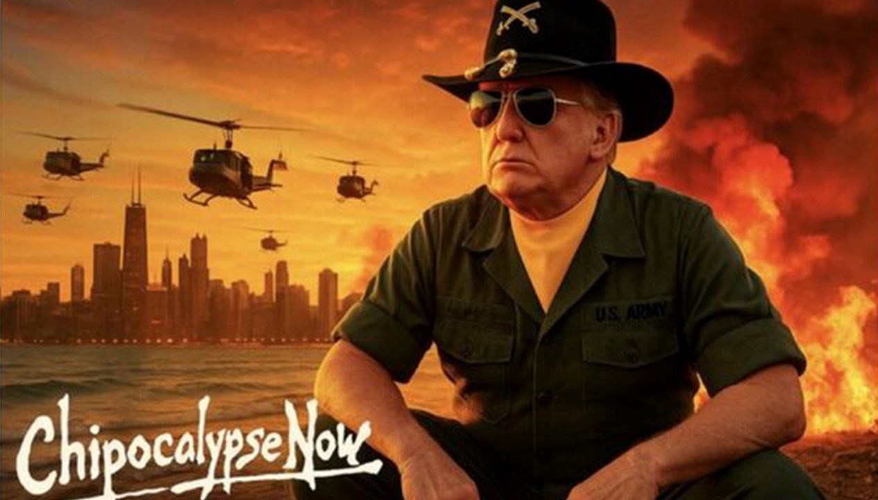 trumptan chicago tehdidi sinir disi kokusunu seviyorum wimI3vye