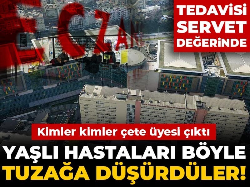 Yaşlı Hastaları Hedef Alan Çeteye Darbe: Sağlıkta Dolandırıcılık Skandalı