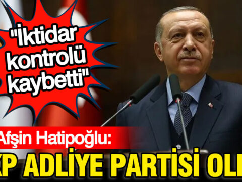 Hukukcu afsin hatipoglu ak parti adliye partisi oldu muhabir gibi haber veriyor jEXDHK4U